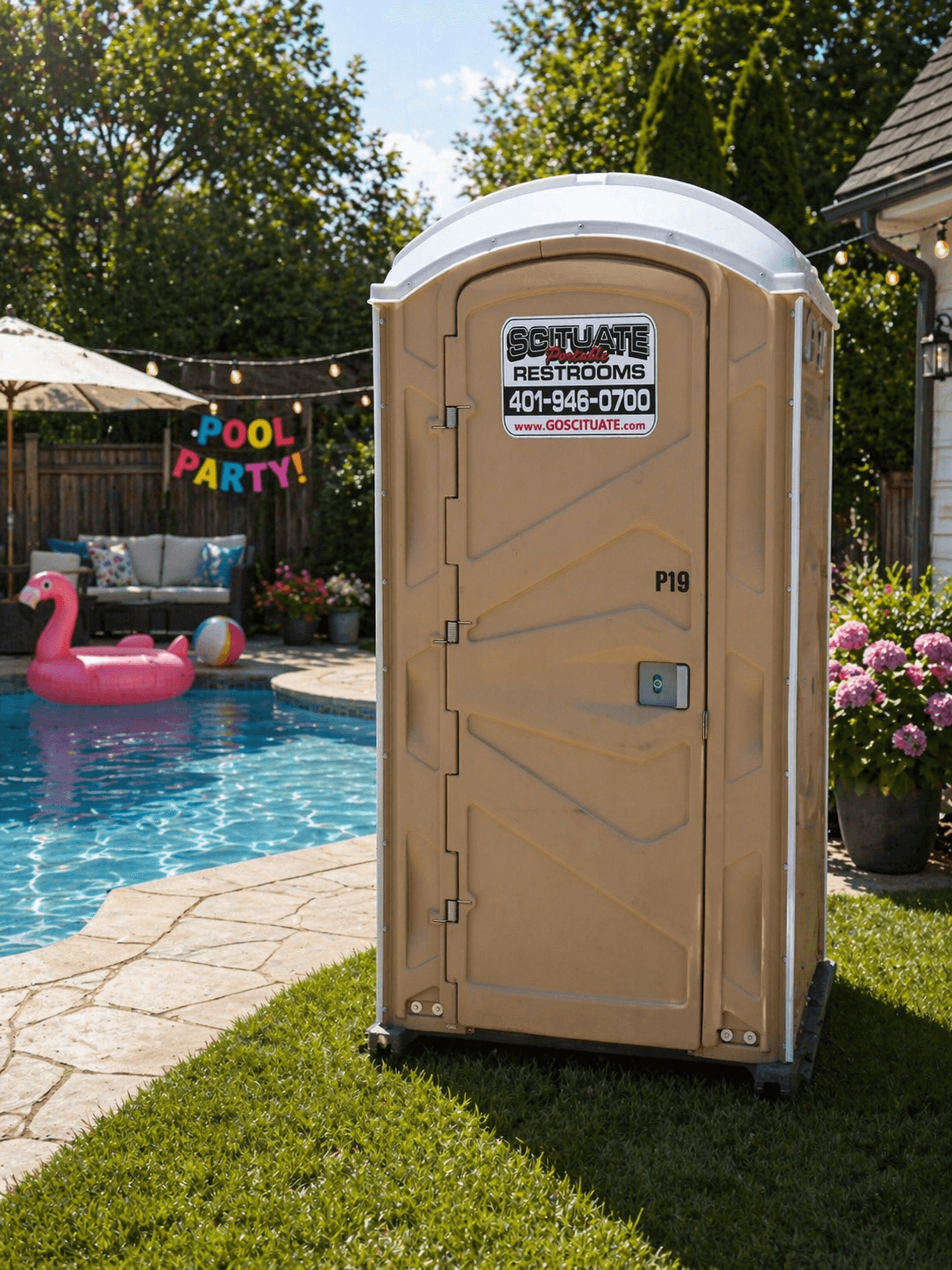 Pool party event